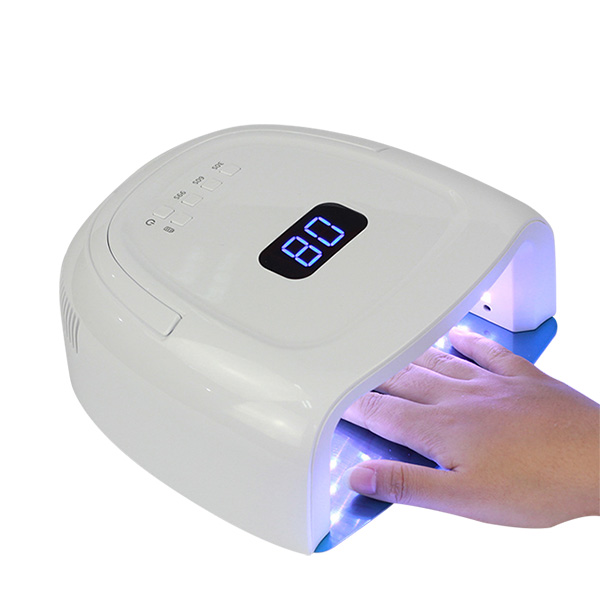 Zerk egiten du 72W Cording Curing lanpara 42 LED eta 15600mAh bateriarekin profesionalentzako iltze lehorgailua?